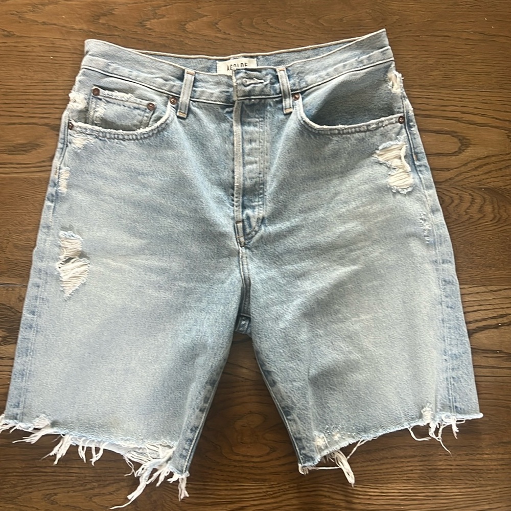 Agolde Ira Short Mid Rise
